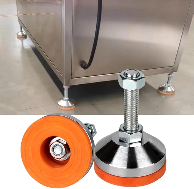 Heavy Duty Leveling feet, Leg Leveler 2.36" Dia Base, Adjustable Leveling feet
