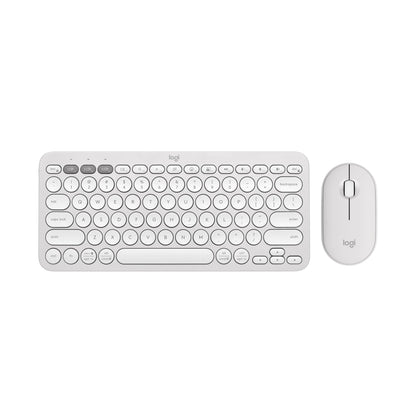 Logitech Pebble Keys 2 K380s, Multi-Device Bluetooth Wireless Keyboard with Customizable Shortcuts, Slim and Portable, Easy-Switch for Windows, macOS, iPadOS, Android, Chrome OS - Tonal Graphite