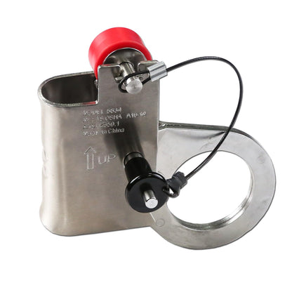 FHFallArrest Fall Protection Automatic Energy Absorbing Rope Grab，Used with 5/8” - 3/4” Lifeline Rope, for Construction,Comply to ANSI/OSHA