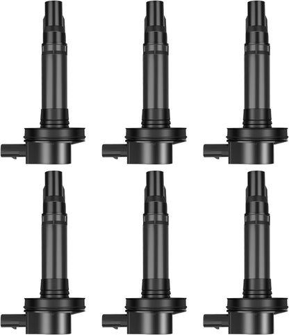 ECCPP 3 ignition coils with 3 iridium Spark Plugs,UF808,coils packs,for Smart Fortwo 2016-2017 0.9L‎224332428R,UF-808