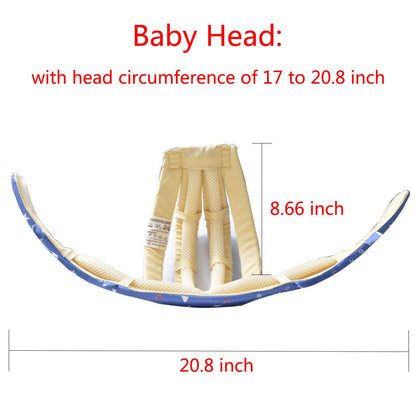 IULONEE Helmets for Toddler, Baby Helmet Toddler Protective Hat Adjustable Baby Head Protector for Infant Walking Crawling Starry Blue
