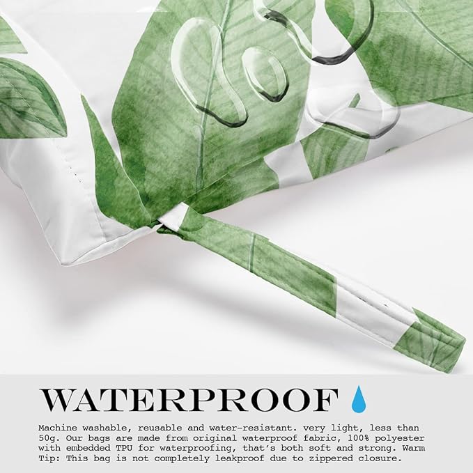 Wet Bag, Wet Dry Bag, Wet Bag for Swimsuit, Dirty Yoga Gym Clothes, Makeup Bag