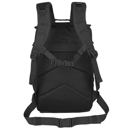 QT&QY 45L Military Tactical Backpacks Molle Army Assault Pack 3 Day Bug Out Bag Hiking Treeking Camouflage Hunting Rucksack