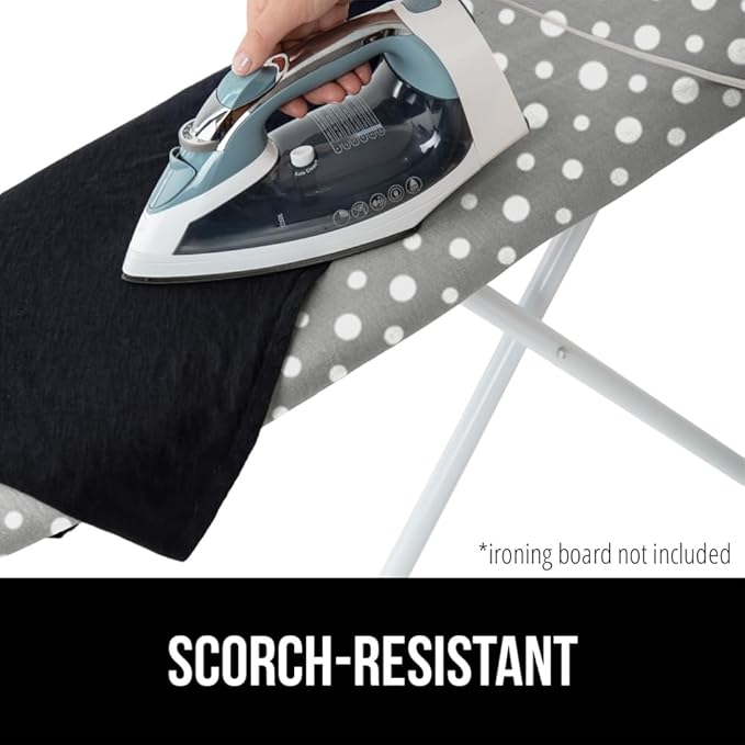 GORILLA GRIP The Original Ironing Board Cover and Pad, Silicone Coating