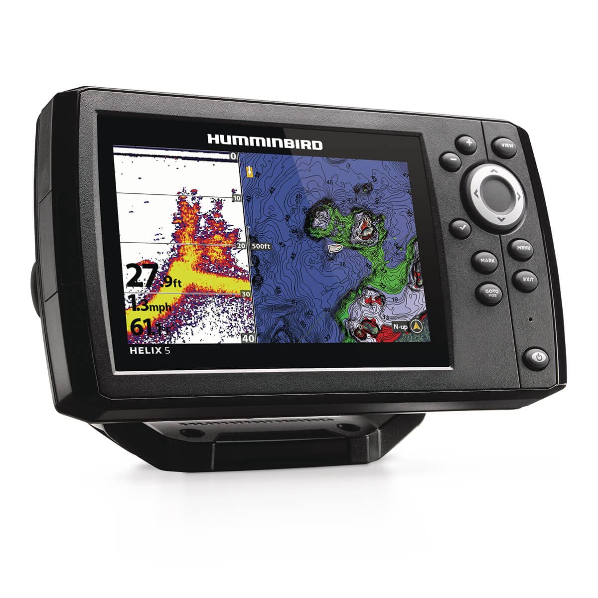 Humminbird Helix 5 G3 GPS Fish Finder with Transducer & Dual Spectrum Chirp Sonar