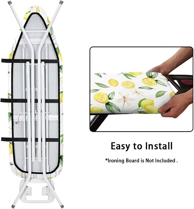 Lemon Florals Ironing Board Covers