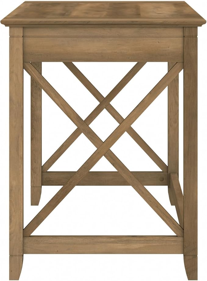 Bush Home Key West 48W Writing Desk in Reclaimed Pine