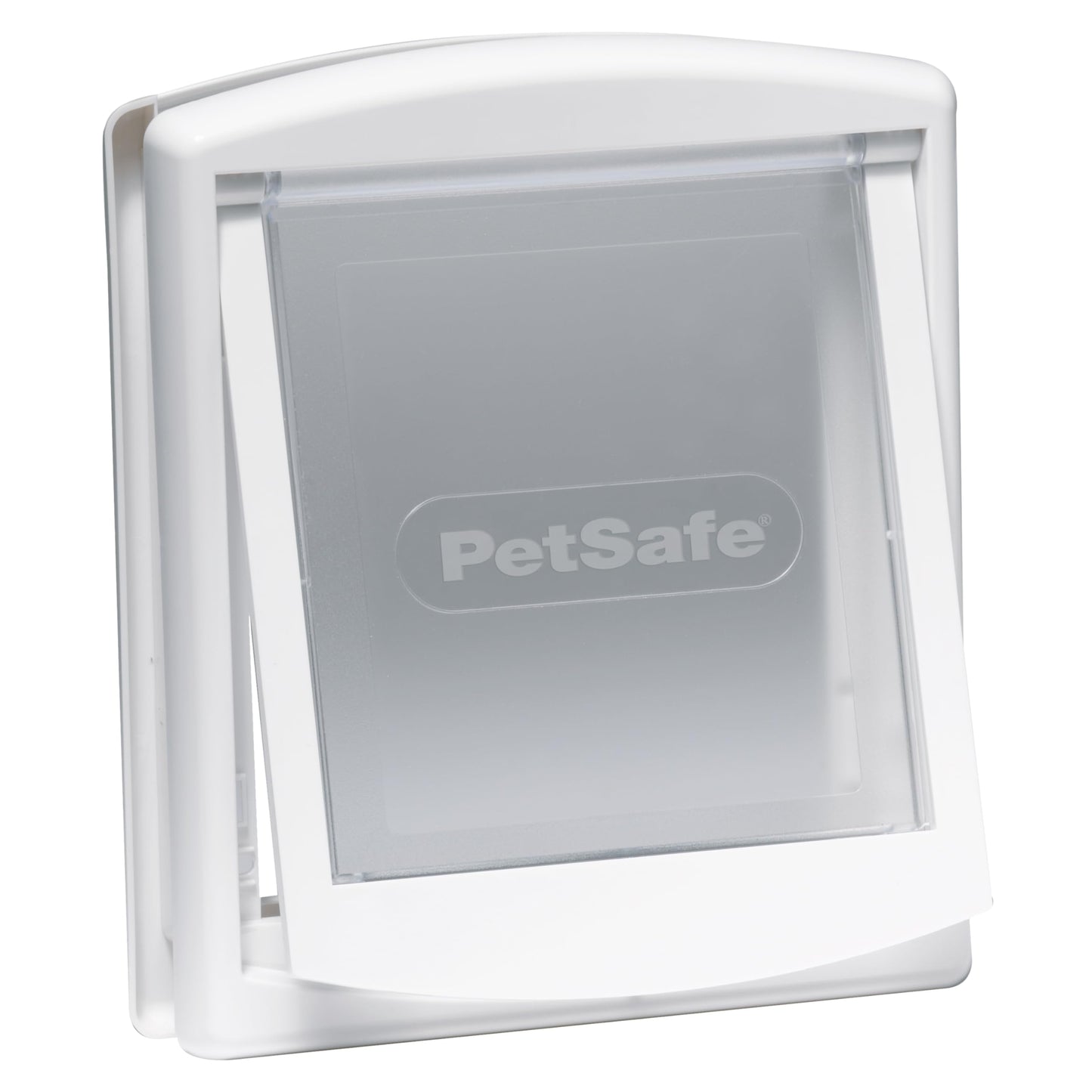 PetSafe - Original Staywell cat and Dog Flap, 2 Way Access in or Out - Indoor and Outdoor pet Door, Rigid, Closure Panel Included - Medium - White