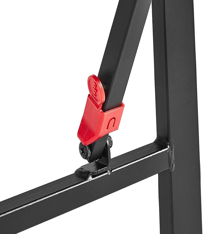 Amazon Basics Bed Frame with Storage, Foldable Metal Platform, Sturdy Steel