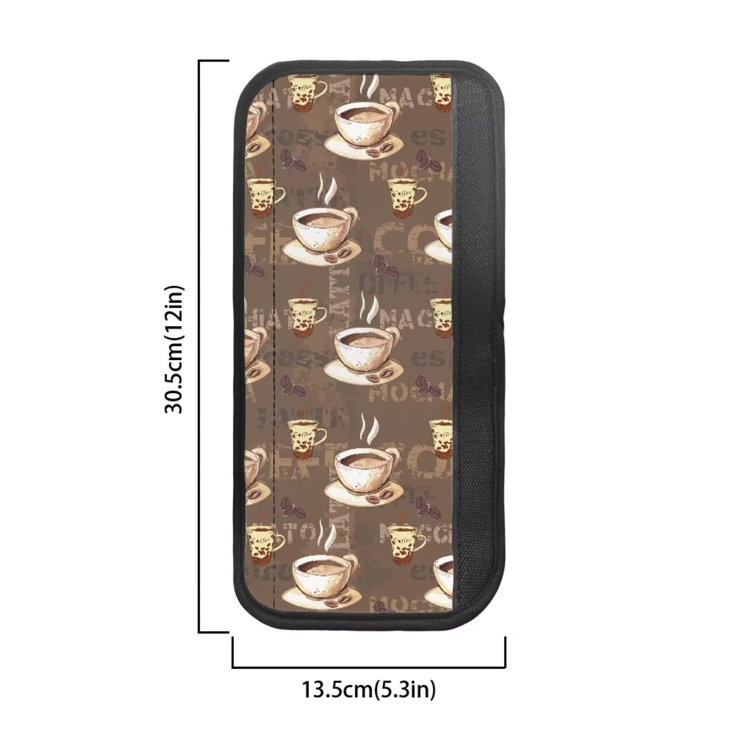 HUISEFOR Coffee Time Fridge Handle Covers Set of 4 Washable Refrigerator Door Handle Covers for Microwave Oven Stove Dishwasher Waterproof Kitchen Accessories