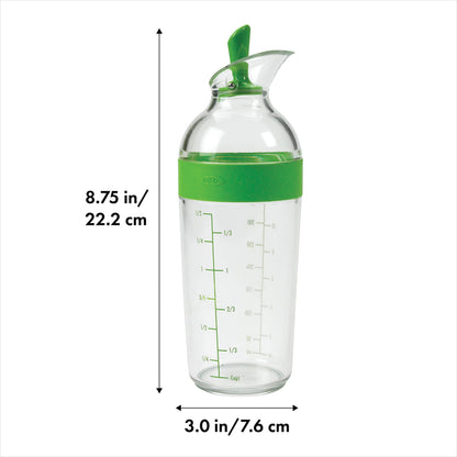 OXO Good Grips Salad Dressing Shaker - 350 ml - Green