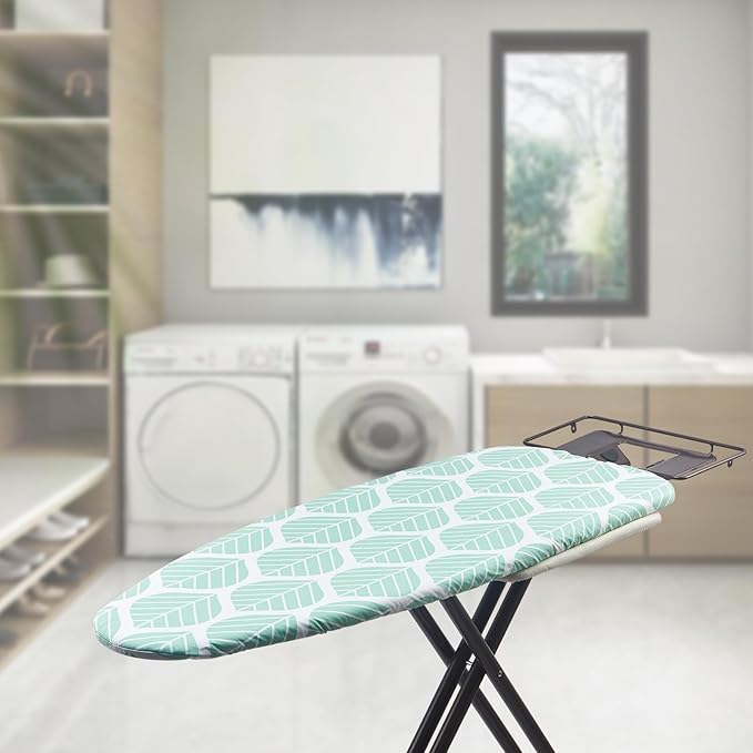 Seiritex Wide Ironing Board Cover and Pad 18 x 49 inch Heat Reflective