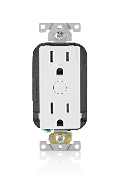 Leviton Decora Smart Switch, Wi-Fi 2nd Gen, Neutral Wire Required, Works with Matter, My Leviton, Alexa, Google Assistant, Apple Home/Siri & Wired or Wire-Free 3-Way, D215S-1RW, White