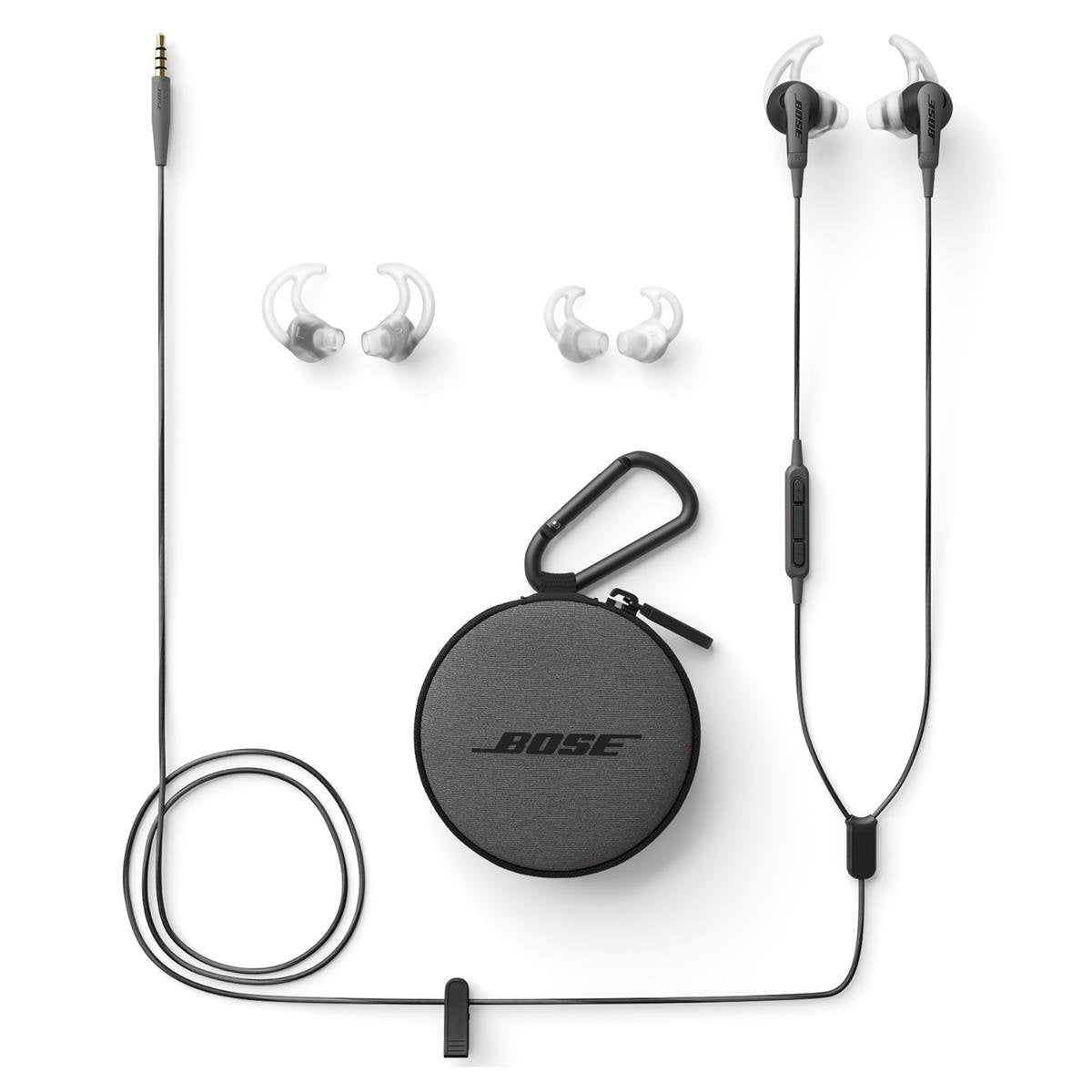 Bose SoundSport in-Ear Headphones - Samsung and Android Devices, Charcoal - 741776-0070