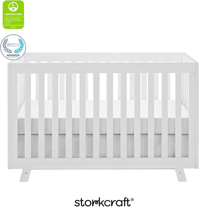 Storkcraft Beckett 3-in-1 Convertible Crib – GREENGUARD Gold Certified