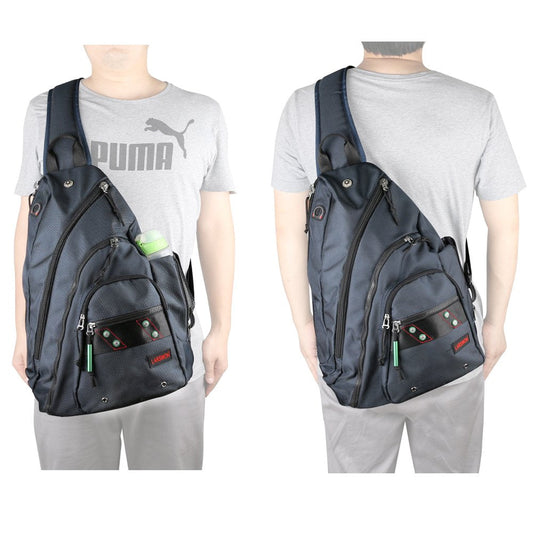 Sling Backpack, Sling Bag for Laptop, Crossbody Bag for Men, Larswon Shoulder Bag for Women, Laptop Backpack, Backpack