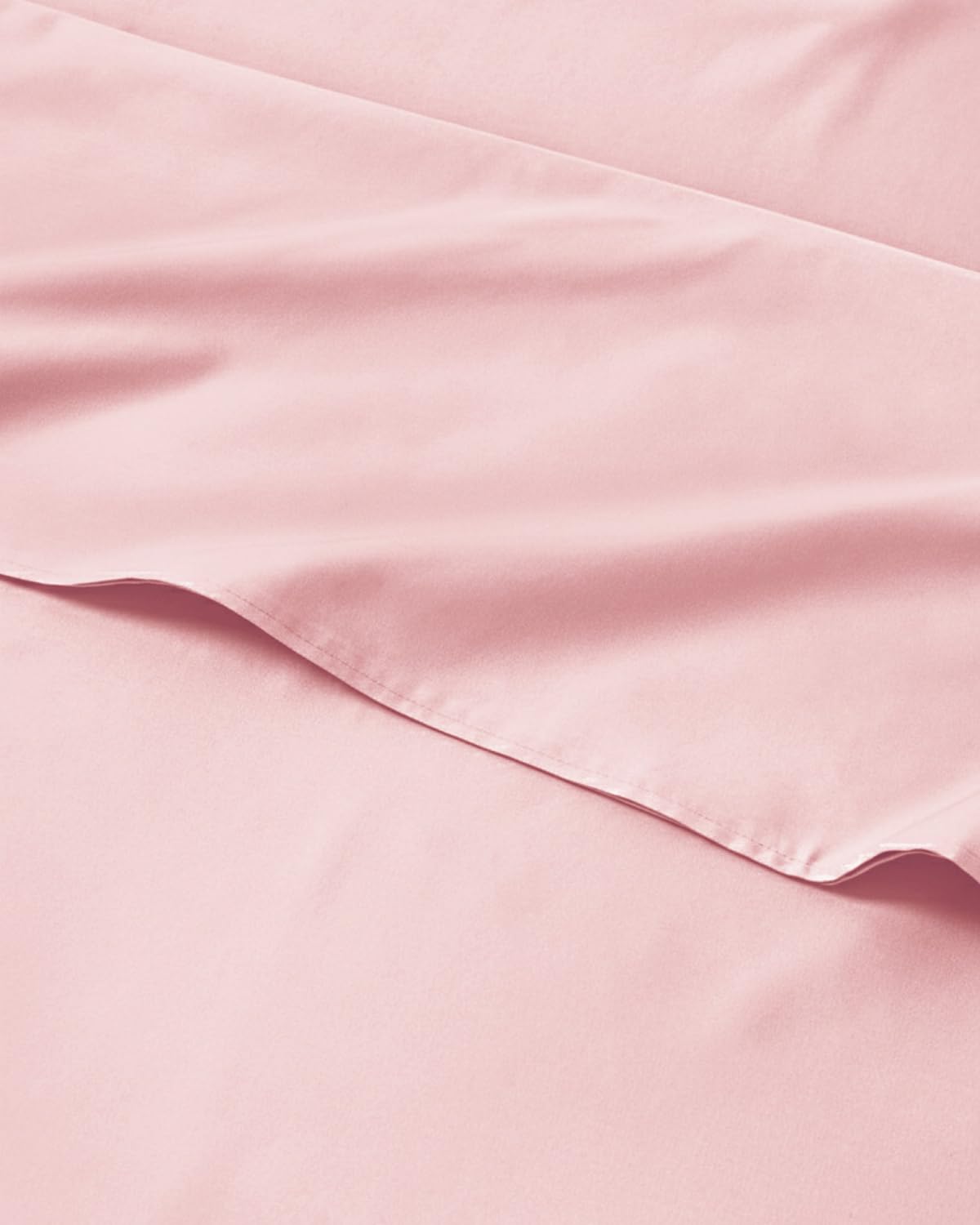 Kids Queen Size Bed Sheet Set - 4 Piece Kids Loft Bed Sheets - Solid Pink Themed Bedding - Soft, Cute and Cozy - Breathable and Machine Washable - Bedding for Boys, Girls, Teens & Toddlers - Oeko-Tex