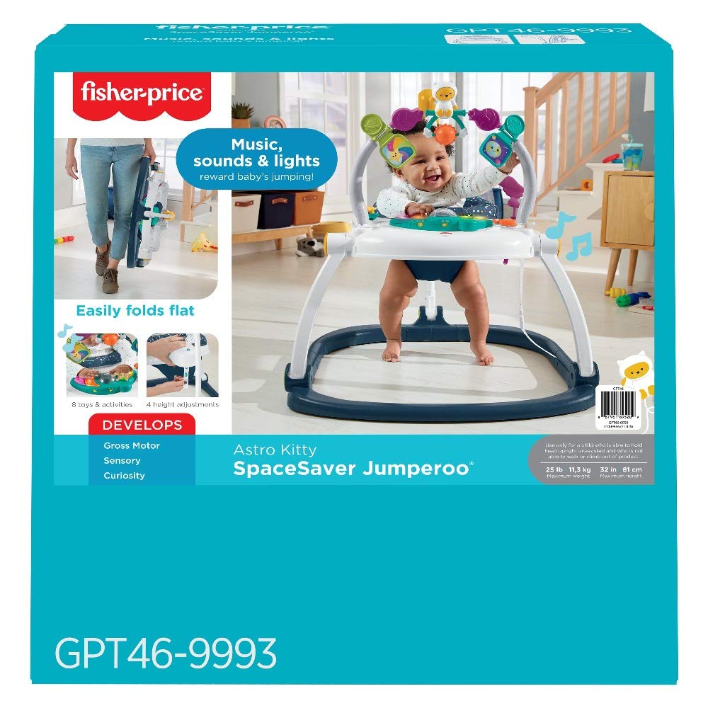 Fisher Price Astro Kitty Spacesaver Jumperoo