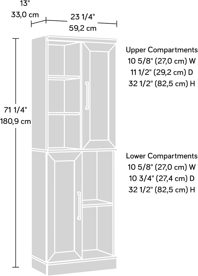 Storage Cabinet with Customizable Storage