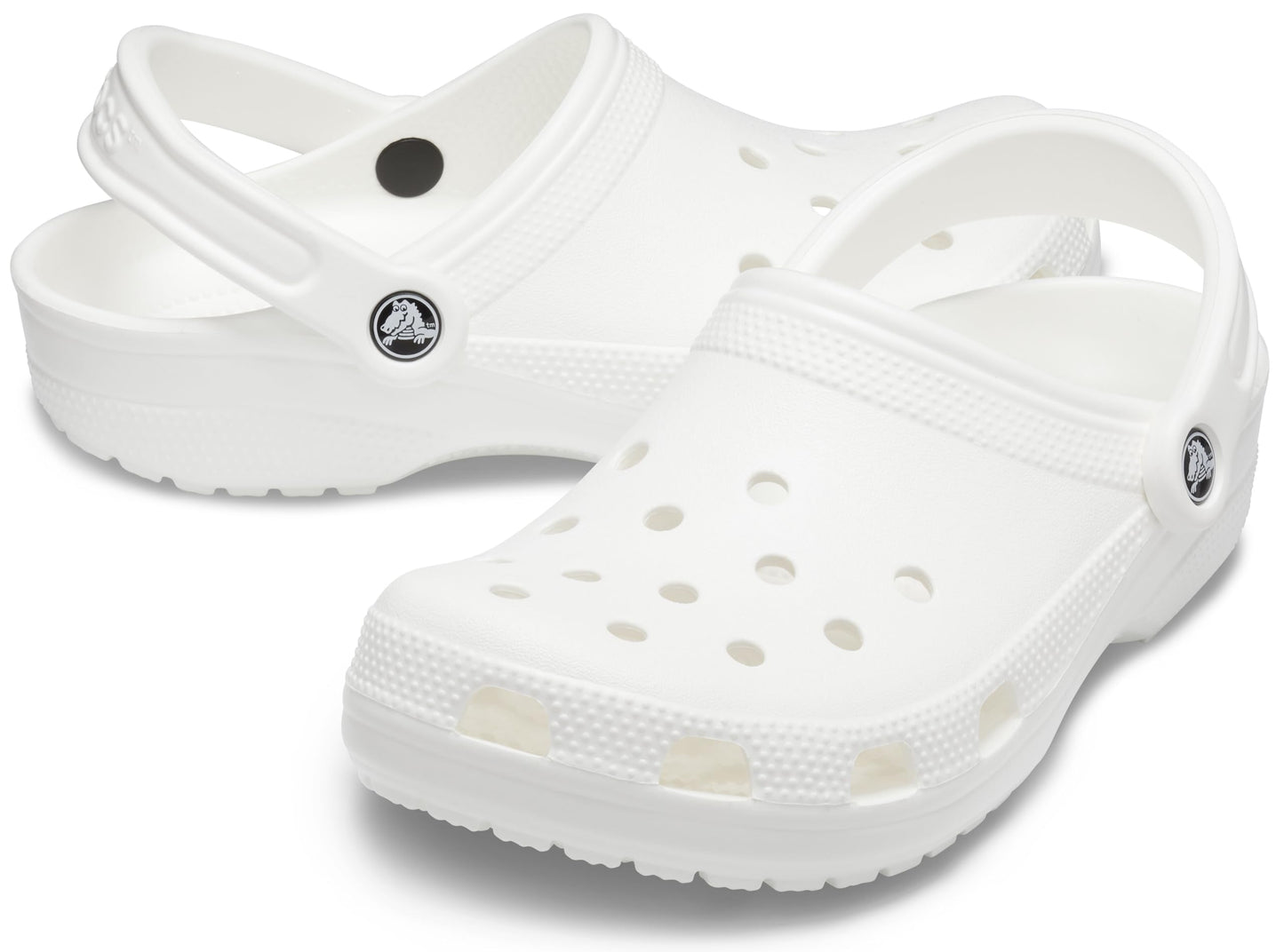Crocs Unisex Classic Clogs White Size 4 UK Men/ 5 UK Women