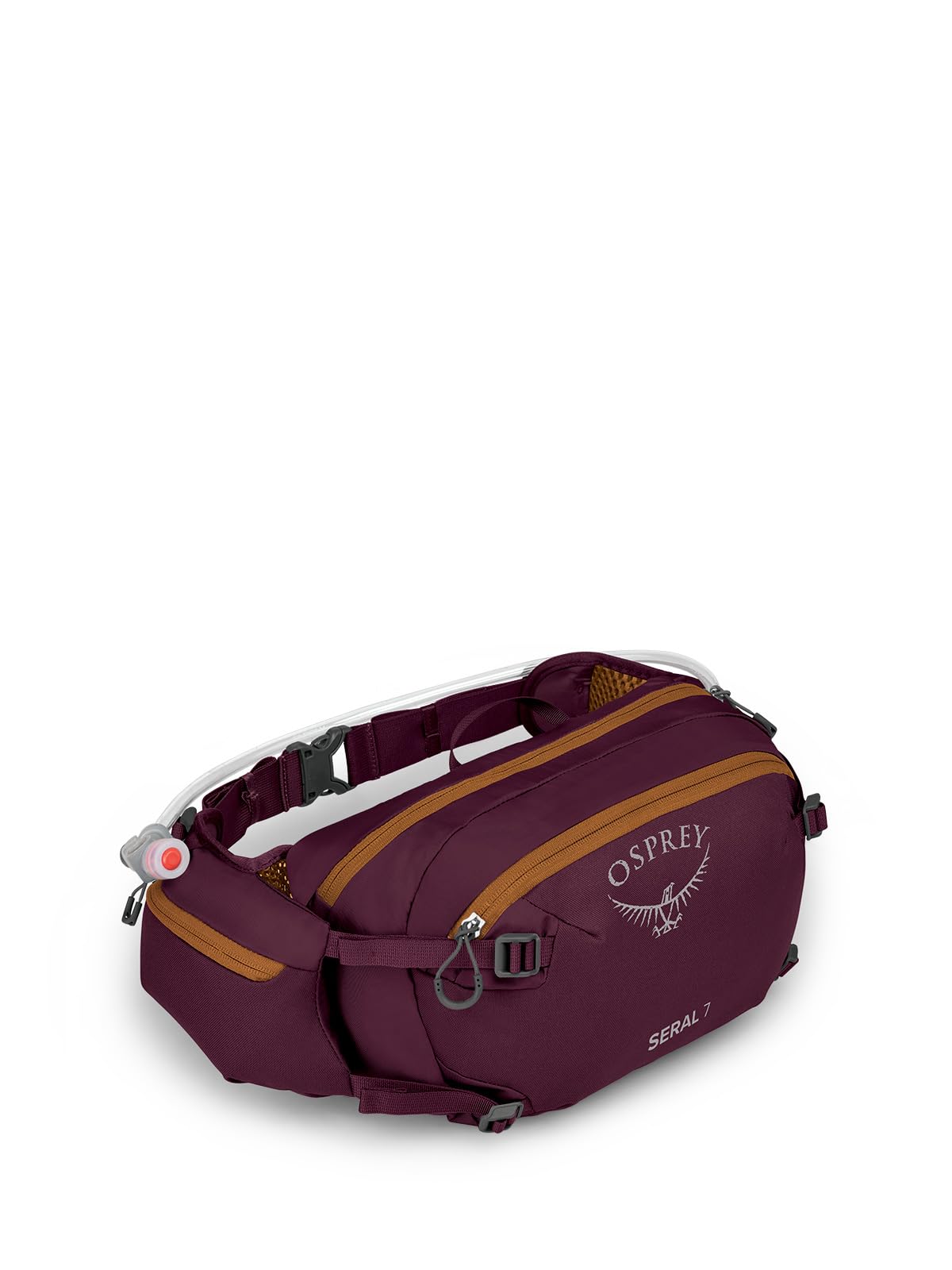 Osprey Seral 7L Biking Waist Pack with Hydraulics Reservoir for Men and Women, Aprium Purple