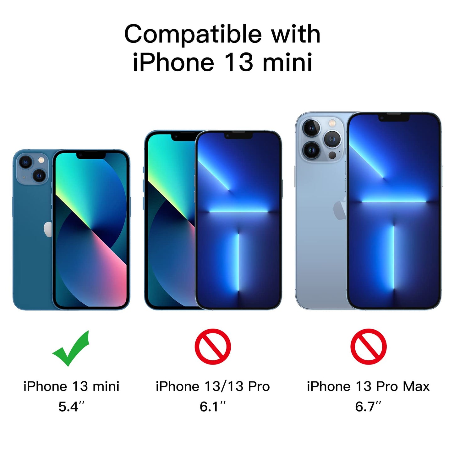 JETech Privacy Full Coverage Screen Protector for iPhone 16e 2025, iPhone 13/13 Pro 6.1-Inch, Anti-Spy Tempered Glass Film, Edge to Edge Protection Case-Friendly, 2-Pack