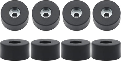 8PCS 192310GS Anti Vibration Rubber Feet with Nuts & Washers - Air Compressor Isolation Pads Compatible with Coleman Powermate 094-0026, Sanborn E106661, Replaces for Briggs & Stratton 192310GS