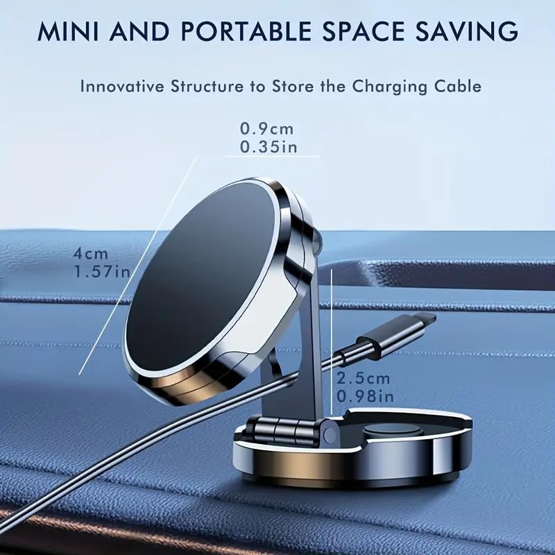 Phone Holder for Car Dashboard, UpgradedAdiustable Horizontally and Vertically Cell Phone MountFor Car Dashboard Compatible with Al Phones
