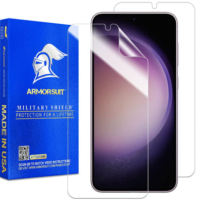 ArmorSuit 2 Pack for Samsung Galaxy S24 Ultra Screen Protector (6.8") Case Friendly MilitaryShield HD Clear Film - Made in USA