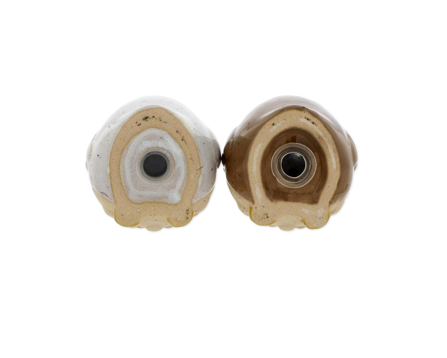 The Bridge Collection Stoneware Owl Salt and Pepper Shakers