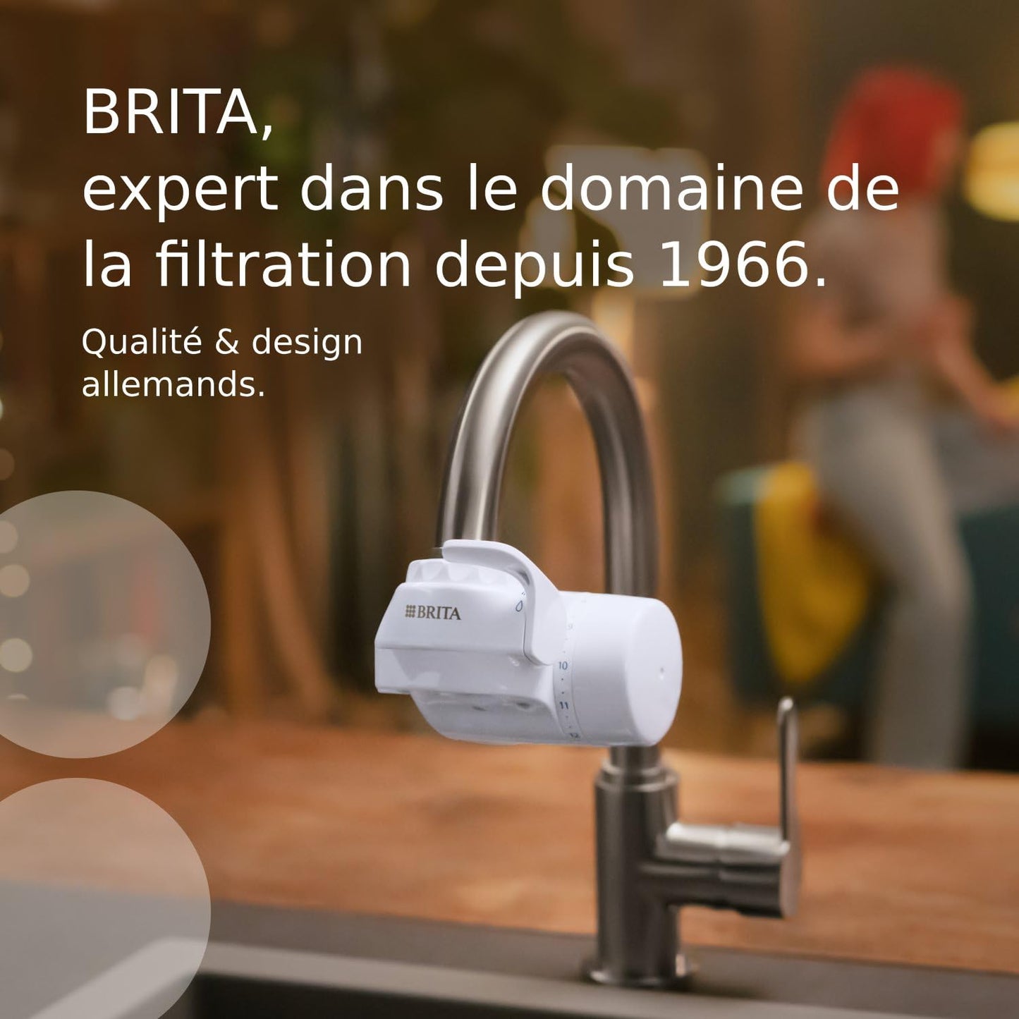 BRITA ON TAP V System, White, One Size
