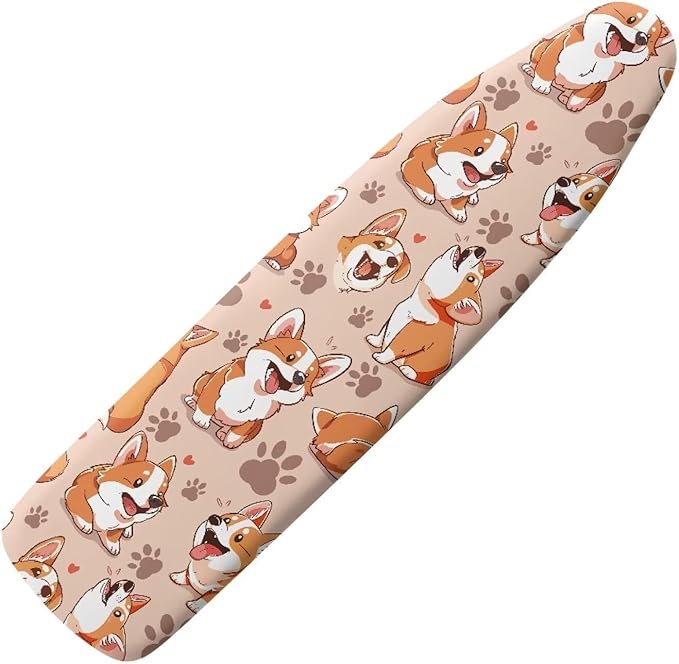 Sprowallow Cute Corgi Ironing Board Cover and Pad