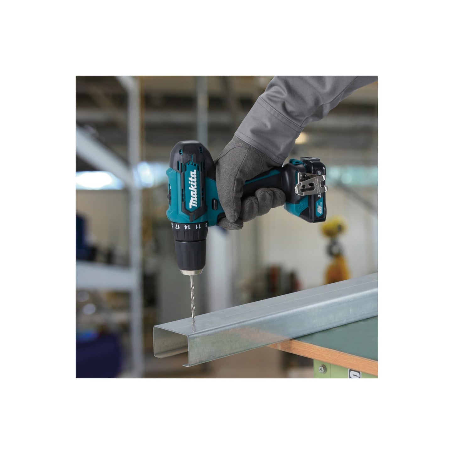 Makita DF333DZ 12V Max Li-Ion CXT Drill Driver - Batteries and Charger Not Included, Blue