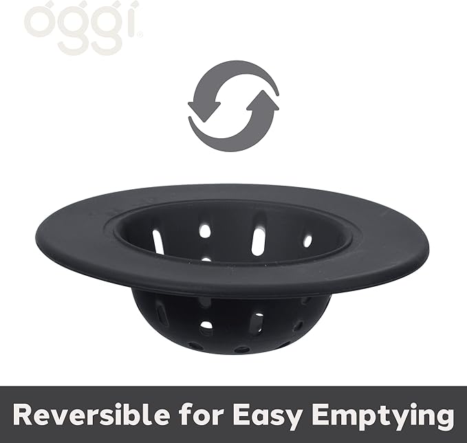 OGGI Silicone Sink Strainer- Great Kitchen Sink Strainer, Sink Drain Strainer