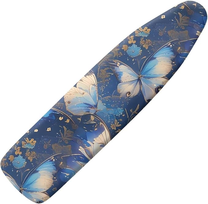 Blue Butterfly Homes Replacement Ironing Board Cover, Aesthetic Fly Butterflies