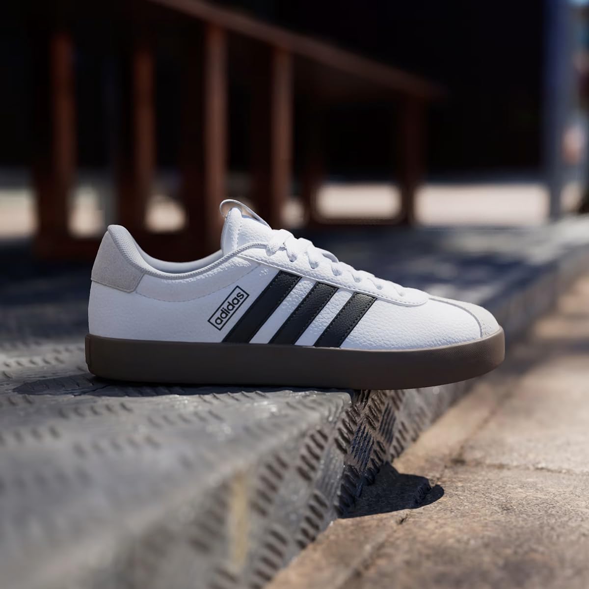 adidas Women's VL Court 3.0 Shoes, Cloud White/core Black/Grey one, 6 UK