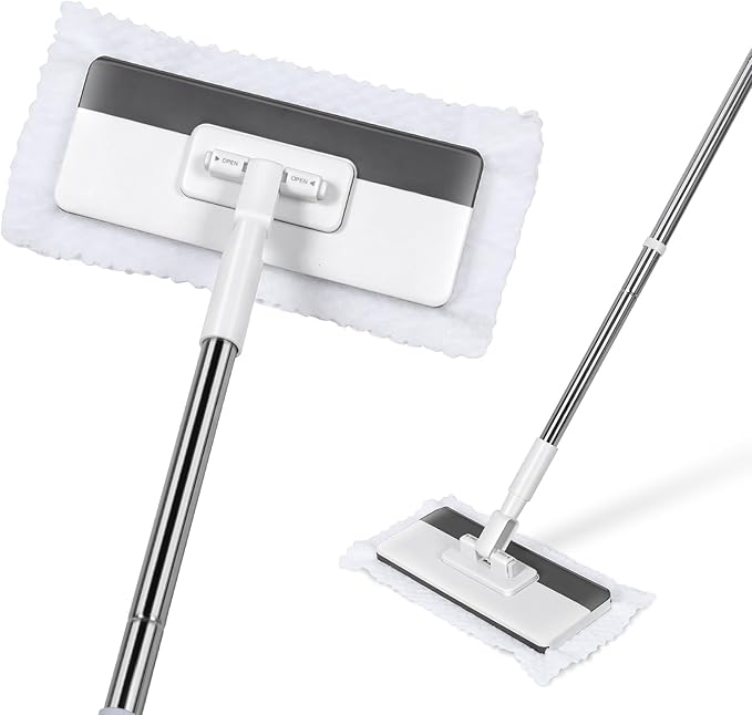 Mini Sweeper Mop, Masthome Reusable Clamp Mop