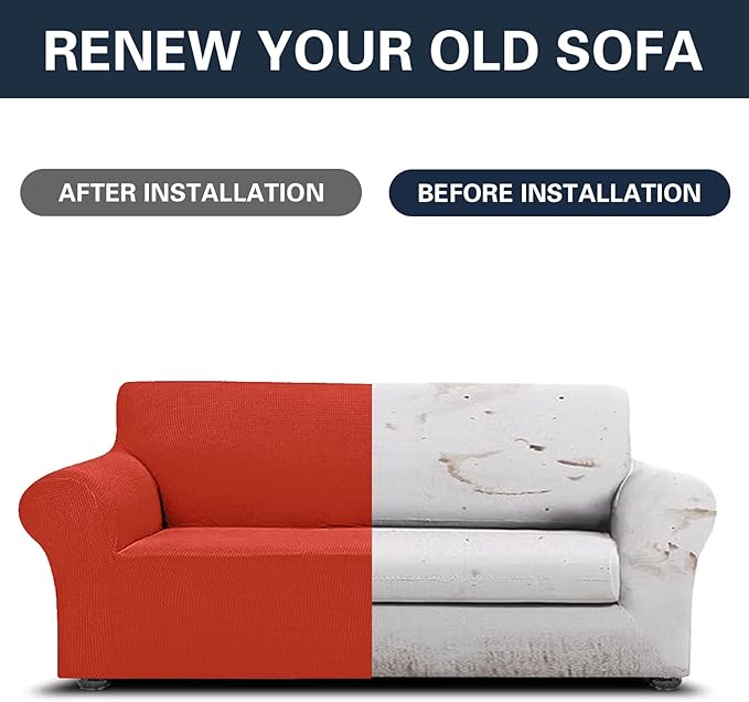 Cupuamon 2026 New Stretch Oversized Sofa Slipcovers Couch Sofa Cover