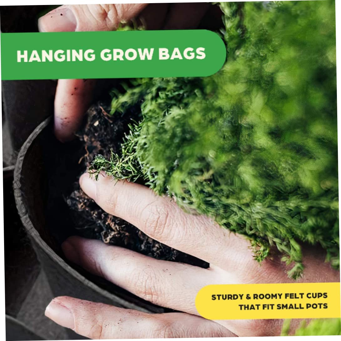 KUYYFDS Hanging Planter Bags Vertical Wall Mounted Plant Grow Bags 36 Pocket Fabric Pots for Home Balcony