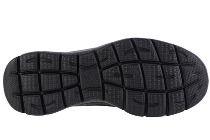 Skechers Men's Summits HIGH Range Slip-On, Black Mesh Trim Black, 10 UK