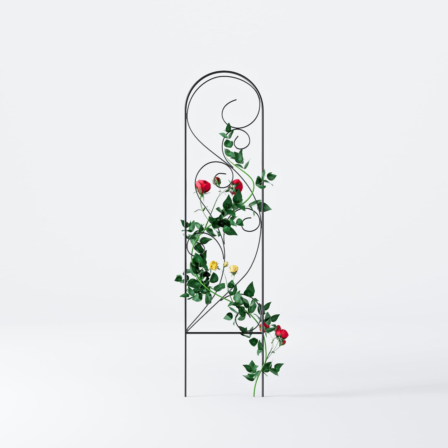 Zhongma 4 Pack 32" Metal Plant Trellis for Potted Plants Climbing,Indoor and Outdoor Fence Plant Support Trellis for Flower and Vagetable