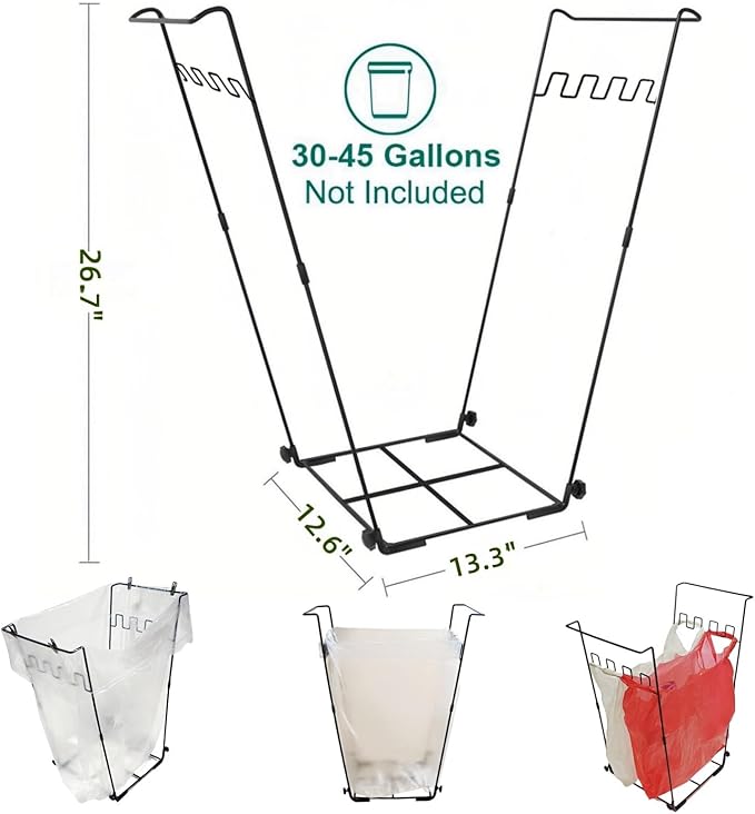Garden Trash Bag Holder