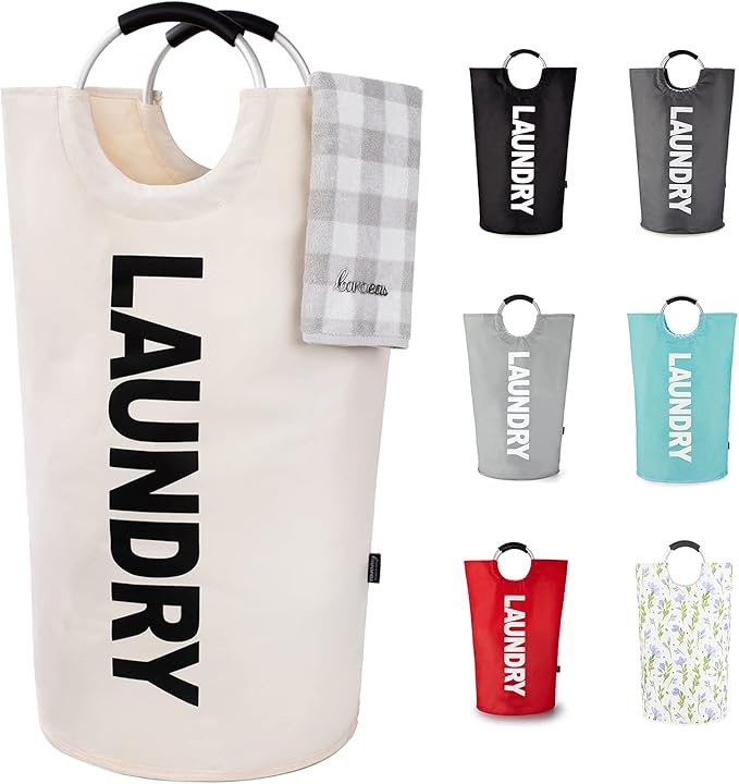 Caroeas 90L Laundry Basket, Waterproof Laundry Hamper, Laundry Bag