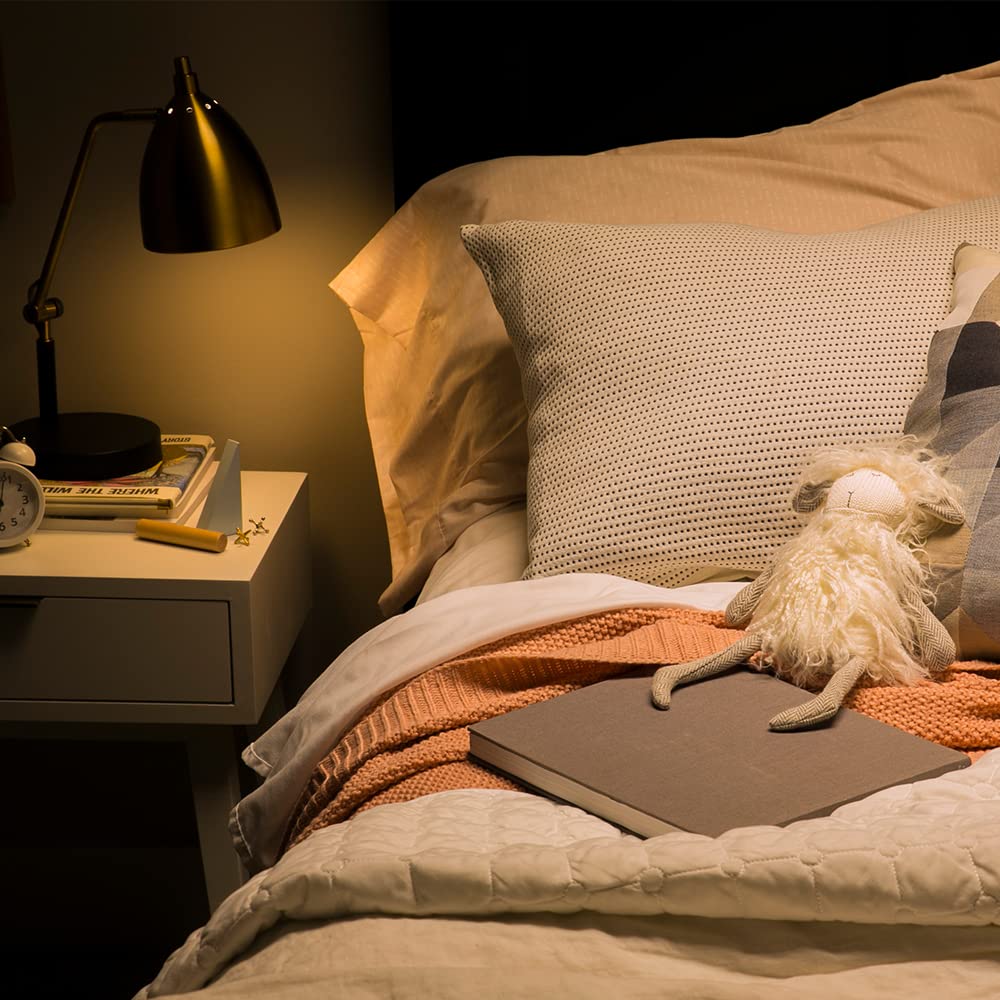 GE Relax 8-Pack A19 60 Watt Equivalent Crystal Clear Soft White Dimmable LED Light Bulbs