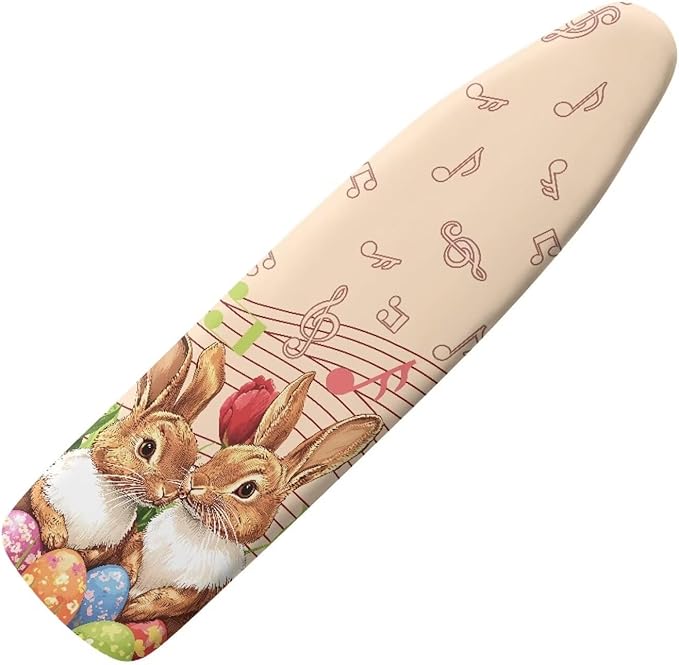 Bunny Ironing Board Cover for Easter Music Note Ironing Board Covers Standard