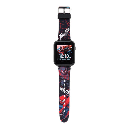 Marvel Spider-Man Kids Smart Watch – Touchscreen Interactive Watch with 10 Customizable Clock Faces, Built-in Camera, Video Recorder, Alarm, Calculator, Games & Pedometer – Fits Wrists 5.5" to 8"
