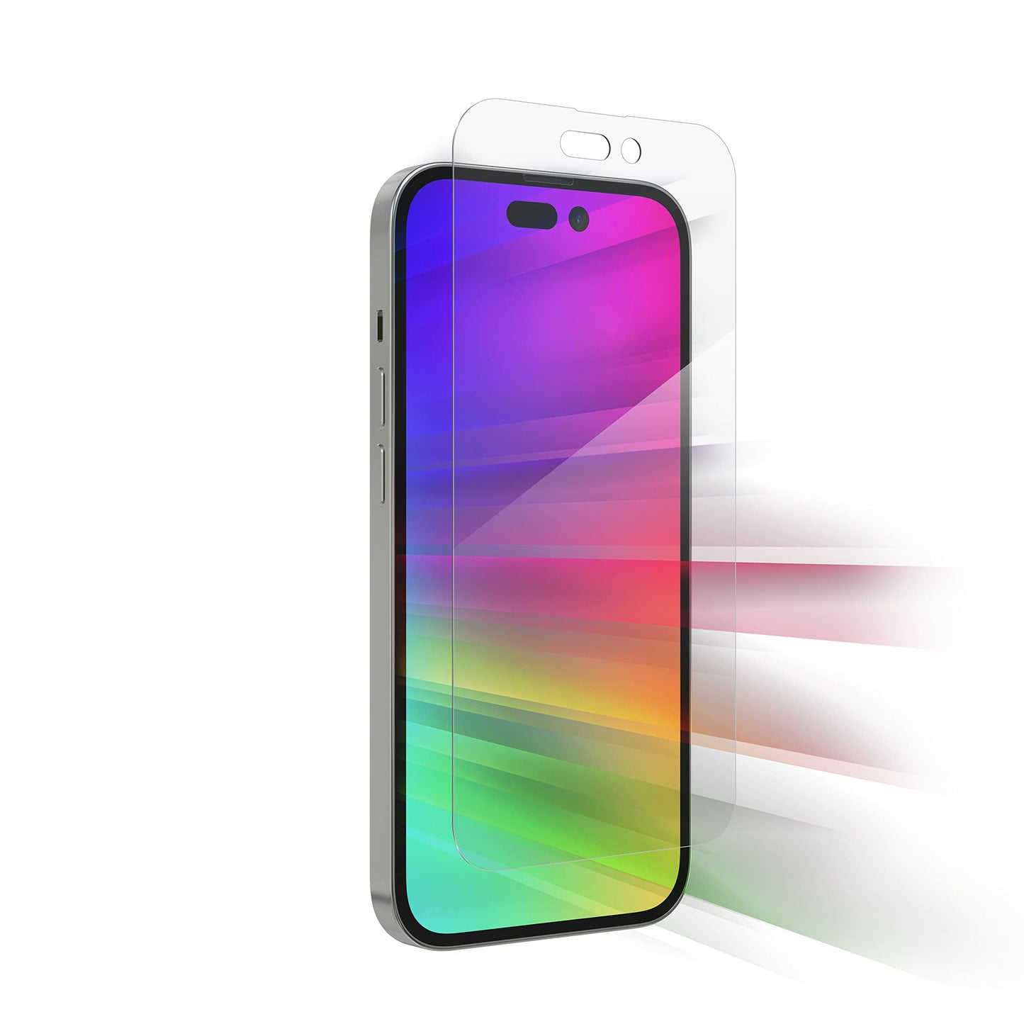 ZAGG Glass+ Screen Protector for iPhone 16e/ 14/13/ 13 Pro - 3X Shatter Protection, High Scratch Resistance, Oil-Resistant, Reinforced Edges, InvisibleShield, Easy Install