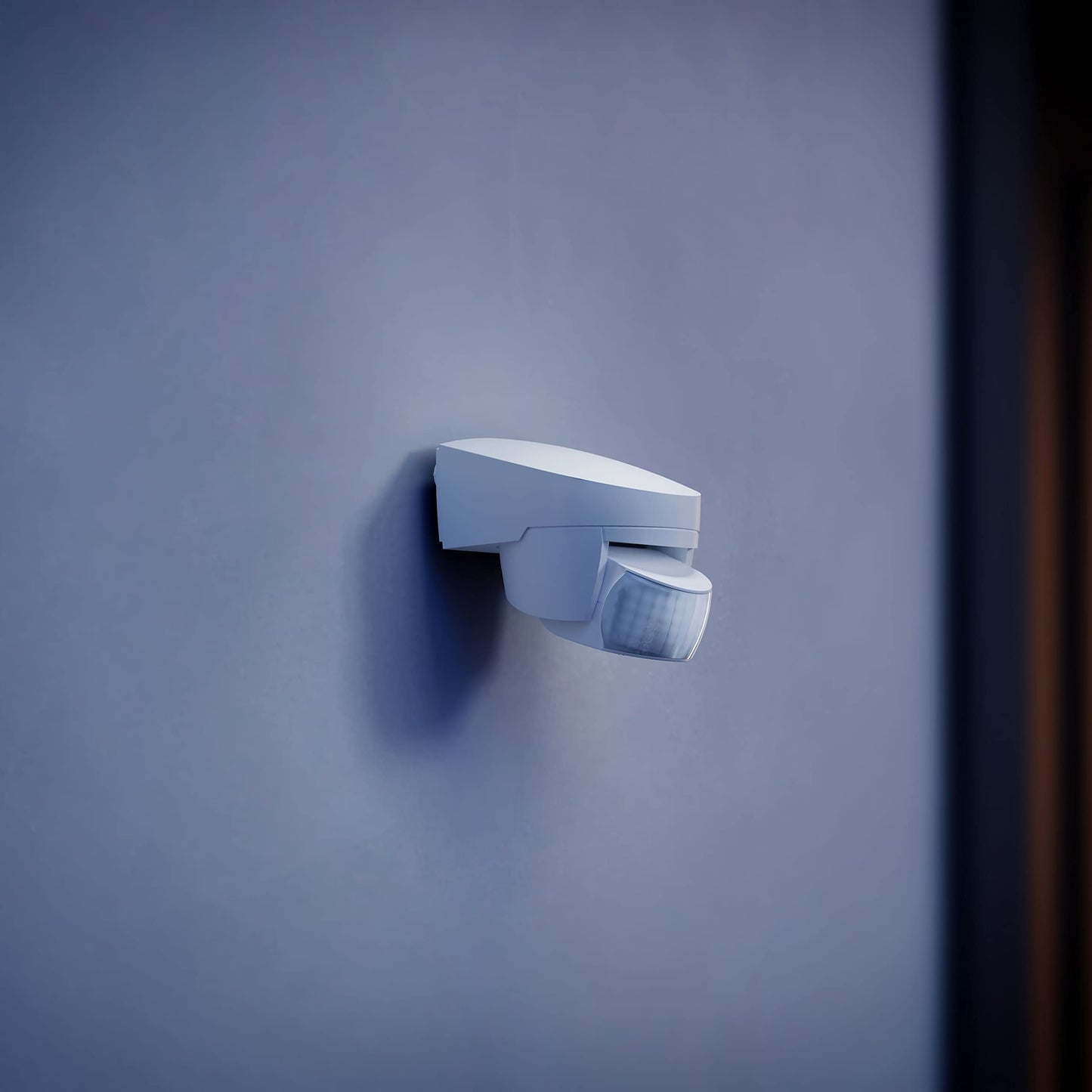 Steinel Motion Sensor IS 140-2 White, 140° Infrared Movement Detector, 14m Range, Swiveling, Max. 1000 W or 6 LED Lights
