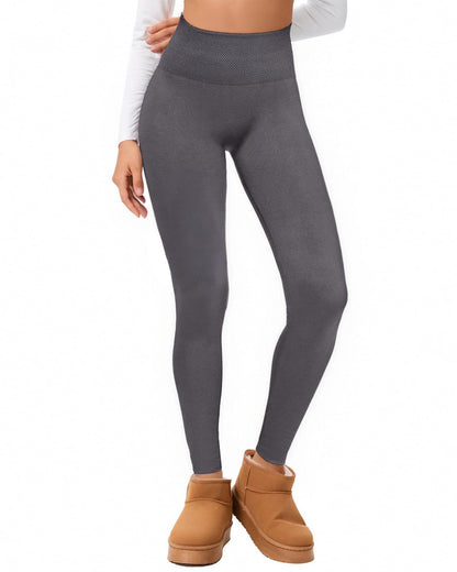 Hi Clasmix Fleece Lined Leggings Women - Seamless Thermal Winter High Waisted Tummy Control Thick Warm Yoga Pants