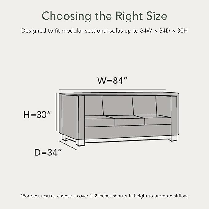 Covermates Modular Sectional Sofa Cover